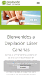 Mobile Screenshot of depilacionlasercanarias.com